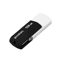 Stick USB Goodram pendrive 128 GB USB 2.0 20 MB/s (rd) - 5 MB/s (wr) flash drive black and white (UCO2-1280KWR11)