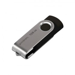 Stick USB Goodram pendrive 128 GB USB 2.0 20 MB/s (rd) - 5 MB/s (wr) flash drive black (UTS2-1280K0R11)