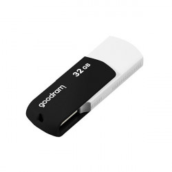 Stick USB Goodram pendrive 32 GB USB 2.0 20 MB/s (rd) - 5 MB/s (wr) flash drive black and white (UCO2-1280KWR11)