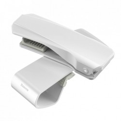 SUPORT AUTO , BASEUS MOUTH BRACKET CU PRINDERE PE BORD , COMPATIBIL CU DEVICE-URILE CU MARIMEA INTRE 3.5 INCH – 7 INCH , ALB