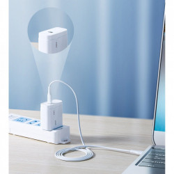 Cablu Joyroom fast charging USB - USB Type C Quick Charge Power Delivery 3 A 60 W 1,2 m black (S-1230M3)