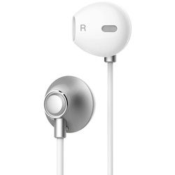 Casti audio telefon cu telecomanda pentru controlul volumului , Baseus Enock H06 , jack 3.5 mm , gri