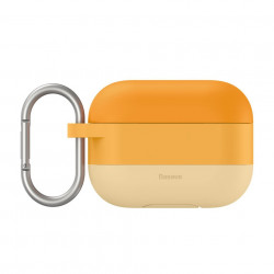 Husa pentru Apple Airpods PRO , Baseus, portocaliu
