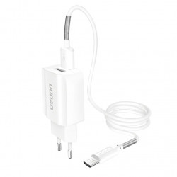 Incarcator DUDAO 2x USB 5V/2.4A + cablu micro-USB