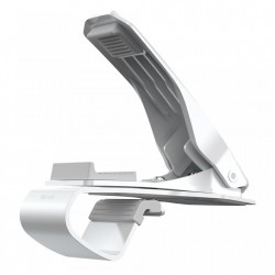 SUPORT AUTO , BASEUS MOUTH BRACKET CU PRINDERE PE BORD , COMPATIBIL CU DEVICE-URILE CU MARIMEA INTRE 3.5 INCH – 7 INCH , ALB