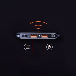 Adaptor pentru jocuri mobile Baseus Gamo 2x USB HUB GA01 pentru tastatură și mouse-ul negru (GMGA01-01)