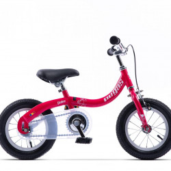 Bicicleta Pegas Soim 2in1 pentru copii, 12", Roz