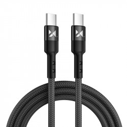 Cablu Wozinsky USB Tip C - USB Tip C Power Delivery 18W 2m negru (WUC-PD-CC1B)