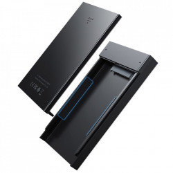 Carcasa/Rack HDD extern ,Baseus, SSD SATA 2,5 '' USB 3.2 Gen 2 (10 Gbps) USB Typ C + cablu, negru (CAYPH-C01)