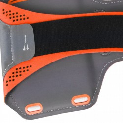 Husa banderola brat / mana pt alergat, sala, bicicleta compatibila cu telefoane cu display pana la 5.5'', Gema, portocaliu