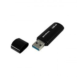 Stick USB Goodram 128 GB USB 3.2 Gen 1 60 MB/s (rd) - 20 MB/s (wr) flash drive black (UMM3-1280K0R11)