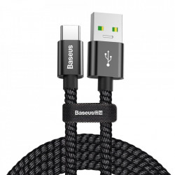 Cablu telefon Baseus USB / USB Type C QC3.0 5A 1m black (CATKC-A01)