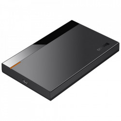 Carcasa/Rack Baseus HDD extern HDD carcasă SSD SATA 2,5 '' USB 3.2 Gen 1 (5 Gbps) USB Typ C + cablu negru (CAYPH-B01)