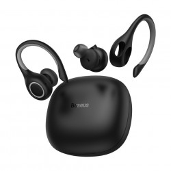 Casti wireless Baseus Encok W17, bluetooth 5.0 - negru