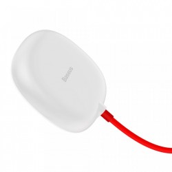 Incarcator wireless original Baseus Suction Cup Wireless , incarcare rapida , safe , QI charge , alb
