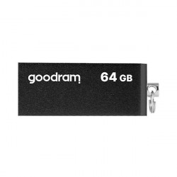 Stick USB Goodram pendrive 64 GB USB 2.0 20 MB/s (rd) - 5 MB/s (wr) flash drive black (UCU2-0640K0R11)
