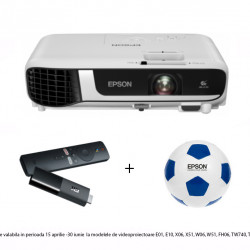 Videoproiector EPSON EB-W51, WXGA 1280 x 800, 4000 lumeni, 16000:1