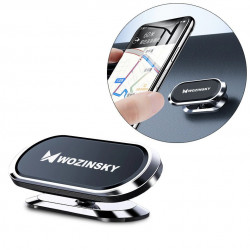 Wozinsky Suport magnetic universal cu prindere pe bordul masinii gri