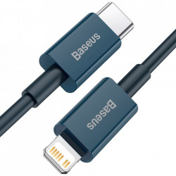 Cablu Baseus Superior USB Type C - Lightning fast charging data cable Power Delivery 20 W 1 m blue (CATLYS-A01)