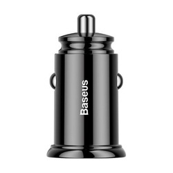 Incarcator auto Baseus Circular PPS Universal Smart USB Quick Charge 4.0 QC 4.0 and USB-C PD 3.0 SCP , negru
