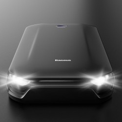 Robot de pornire baterii, Baseus 8000mAh 800A 12V autoturism, camioneta, barca, rulota, TIR, 12V (CRJS01-01)