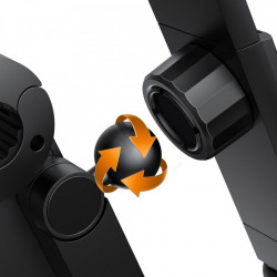 Suport reglabil pentru tetieră reglabil pentru montaj auto Baseus, pentru tablete și smartphone-uri 4,7 "- 12,3" negru (SULR-A01)