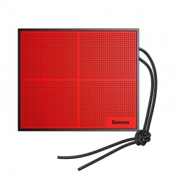 Boxa portabila , Baseus Encok E05 , wireless bluetooth , rosu-negru