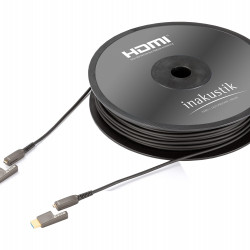 Cablu HDMI2.0 prin fibra optica 50m, Inakustik 0092431050
