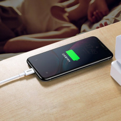 Cablu Joyroom fast charging USB Type C - Lightning (MFI certificate) Power Delivery 3 A 1,2 m white (S-M420)
