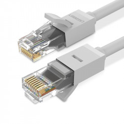 Cablu patchcord Ugreen Ethernet RJ45 Cat 6 UTP 1000Mbps 5 m white (20177 NW102)