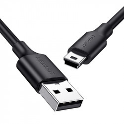 Cablu Ugreen USB - cablu mini USB 480 Mbps 3 m negru (US132 10386)