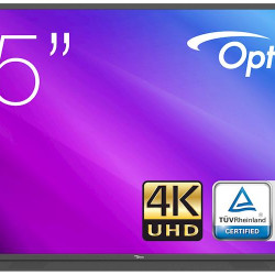 Display LED 75" 4K UHD cu touch OPTOMA 3751RK
