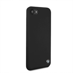Husa telefon din silicon cu interior din microfibra , tip bumper , Bmw pentru Apple iPhone 7/8 , neagra