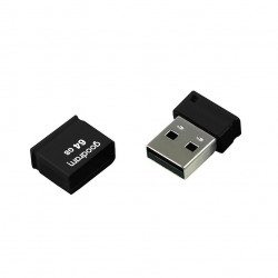 Stick USB Goodram pendrive 64 GB USB 2.0 20 MB/s (rd) - 5 MB/s (wr) flash drive black (UPI2-0640K0R11)