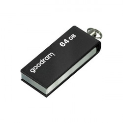 Stick USB Goodram pendrive 64 GB USB 2.0 20 MB/s (rd) - 5 MB/s (wr) flash drive black (UCU2-0640K0R11)