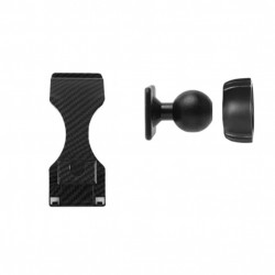 Suport auto in forma T pentru telefon CLEC cu prindere exclusiv pentru Mercedes Benz E class , negru
