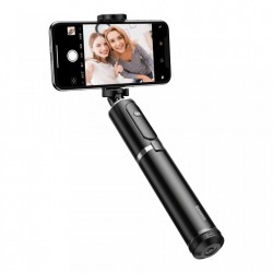 Trepied + Selfie stick cu bluetooth Baseus , gri