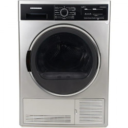 Uscator de rufe Heinner HHPD-804SA++, Pompa caldura, 8 kg, Display LED, Lumina cuva, Anti-sifonare, Clasa A++, Argintiu