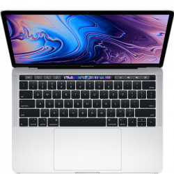 APPLE MacBook Pro (2019) 13 inch Intel Core i5, 2.4Ghz, 8GB RAM, 256GB, Touch Bar, 4 Thunderbold, 3ports, Argintiu - Apple