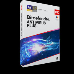 Bitdefender Antivirus Plus 1 an, 3 dispozitive