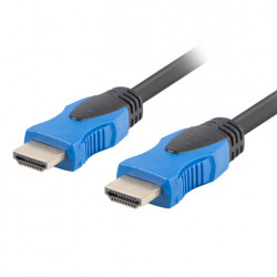 Cablu HDMI 2.0, 4K, 50 cm, CA-HDMI-20CU-0005-BK, Lanberg