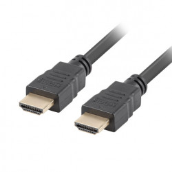 Cablu HDMI v1.4, T/T 50cm, Lanberg, CA-HDMI-11CC-0005-BK