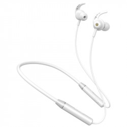 Casti Nillkin E4 Soulmate Sport Neckband Wirless Bluetooth 5.0 Earphone IPX4 water-resistance white (E4 white)