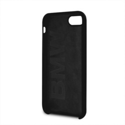 Husa telefon din silicon cu interior din microfibra , tip bumper , Bmw pentru Apple iPhone 7/8 , neagra
