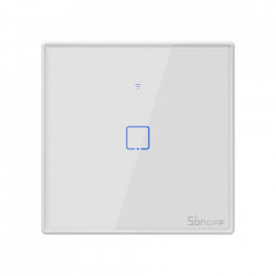 Smart Switch WiFi + RF 433 Sonoff T2 EU TX (1 canal)