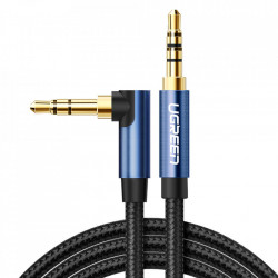 Cablu audio Ugreen 2 x mini mufă 3,5 mm 0,5 m albastru (AV112)