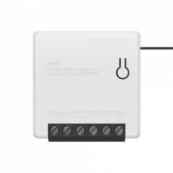 Comutator inteligent fara fir Sonoff MINI R2 , Wi-Fi (cutie electrica interioara) alb (M0802010010)