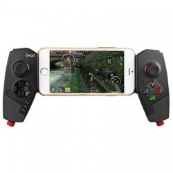 Controller telescopic joystick gamepad IPEGA PG-9055 Red Spider wireless bluetooth pentru smartphone android / PC, negru
