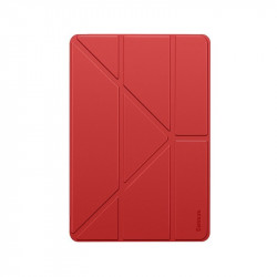 Husa Baseus din piele pentru iPad 2019 (10.2 inch) - Rosu