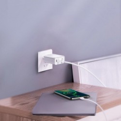 Incarcator retea Baseus Speed PPS Quick , C+U 30W EU USB / USB Type C PD Quick Charge 3.0 QC3.0 , alb